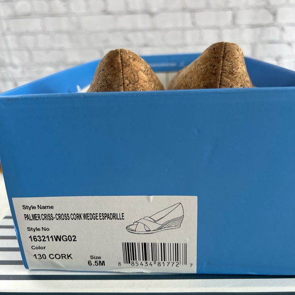 Jack Rogers Palmer Crisscross Wedge Espadrille size 6.5 - Picture 4 of 5